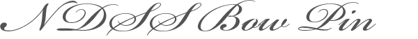 NDSS Bow Pin